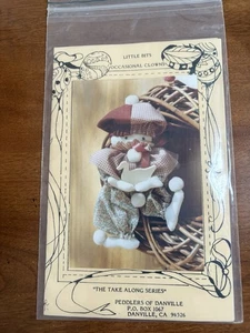 Primitive Pattern For A Clown Vintage New & Uncut - Picture 1 of 1