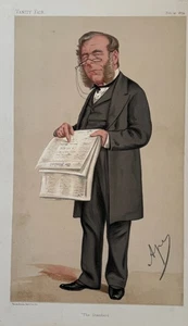 Vanity Fair Print. 'The Standard'. Feb 1 4 1874. - Picture 1 of 1