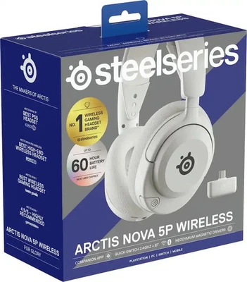 BRAND NEW & SEALED -SteelSeries Arctis Nova 5P Wireless Gaming Headset (PS5/PS4) - Image 1 of 3