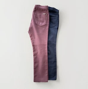 Lot of 2 Joe’s jeans - The Asher Slim Fit Size 31 - Red & Navy Pants - Picture 1 of 7