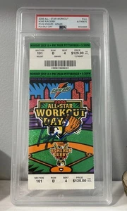 Ryan Howard Signed 2006 MLB All Star Game HR Derby Ticket Stub Auto PSA Phillies - Picture 1 of 2