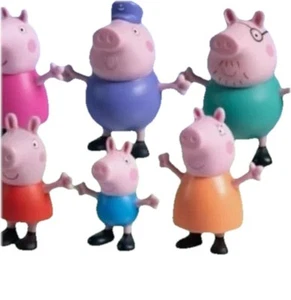 PEPPA PIG 3.5” ACTION FIGURE BURGER KING KID MEAL TOY PREMIUM SEALED COLLECTIBLE - Picture 1 of 5