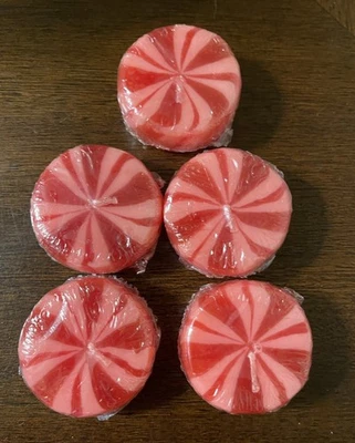 Lote de 5 velas redondas Pink Starlight nuevas en paquete Foto 1 de 3