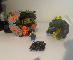 Lego 8963 Power Miners Rock Wrecker Rock Monster Bigfig Great Condition 2009