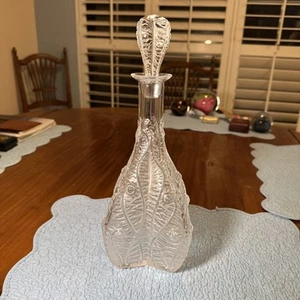 Vintage LALIQUE Crystal Fougeres Millesimee Limited Edition Decanter - Picture 1 of 13