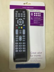 Philips Srp2008b/86 uniwersalny pilot zdalnego sterowania kabel SAT DVD DVB-T DVR MAGNETOWID - Zdjęcie 1 z 3