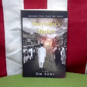 OM SONI autograph Storyteller's Market signed book 2023 family struggles Detroit - Picture 1 of 4