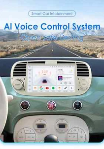 Autoradio CarTablet Android 14 Navigatore Per FIAT 500 2007-2015 2-32GB - Imagen 1 de 16