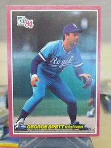 George Brett - 1984 Donruss Action All-Stars #55 - Kansas City Royals  HOF - QTY