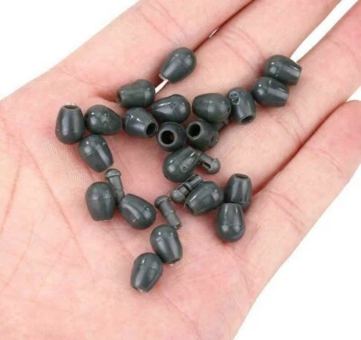 TORCHWOOD FISHING TACKLE Schnellwechsel Perlen 20 kleine grüne Karpfen Barbe Angeln Terminal Tackle UK Verkäufer