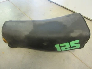 1982-83 Kawasaki KX125 KX 125 Seat Saddle Vintage 53001-1195 AHRMA OEM NE21 - Picture 1 of 12
