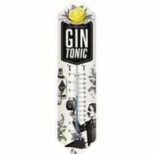 Produktbild - Gin Tonic Vintage Thermometer 28 x 6,5 cm