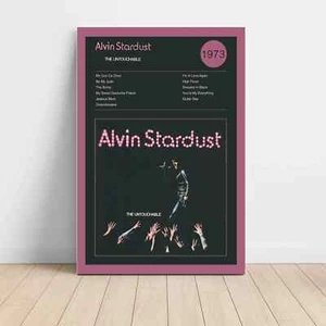 Alvin Stardust – The Untouchable Fine Art Album Poster - Bild 1 von 3