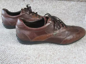 Scarpe casual in pelle di struzzo Mauri taglia 11 Made in Italy - Foto 1 di 10