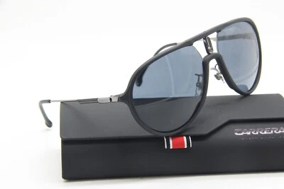 NUEVO CARRERA 1026/S 003IR MATE NEGRO GRIS AUTÉNTICO GAFAS DE SOL CON ESTUCHE 59-16 Foto 1 de 3