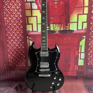 Special headstock TL 6 string electric guitar Silver reflective guard in the US - Picture 1 of 15