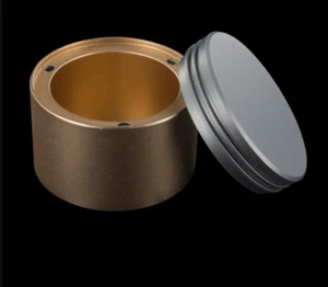 TEC Accessories Min-E-Vault Container Rose w/ Cap Secured By Magnets USA-Made - Picture 1 of 5