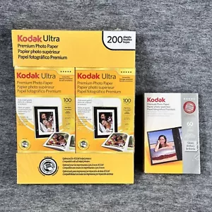 Kodak Ultra 200 Blatt 4X6 Premium Fotopapier Bonus 60er-Pack Glanz Menge 2 - Bild 1 von 17