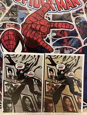 Venom 1 v3 Greg Horn WonderWorld color and B/W variant set.  Spider-Man 