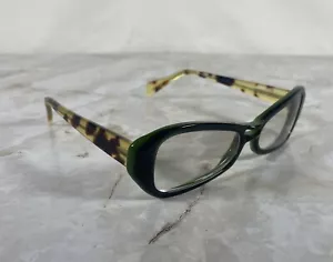 Authentic SEE Eyewear 7095 52-15-140 C 428 Tortoise Green Eyeglasses Italy Made - Picture 1 of 9