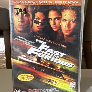 The Fast and the Furious DVD 2001 Paul walker - Picture 1 of 4