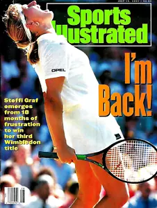 Sports Illustrated - Steffi Graf Wins Wimbledon - 7/15/1991 - Picture 1 of 2