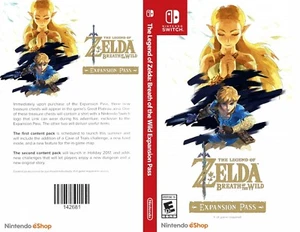 Zelda Breath Of The Wild Deluxe Cover Art Work Only - Picture 1 of 1