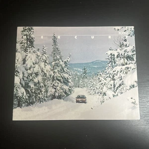 1987 Mercury Topaz 20-page Original Car Sales Brochure Catalog - Picture 1 of 2