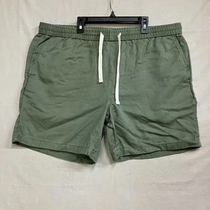 Goodfellow & Co Herren Gr. XL Olivgrün Baumwolle Relaxed Fit Everyday Shorts - Bild 1 von 7