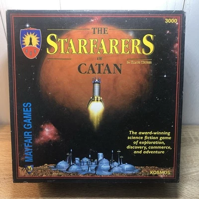 Juego de mesa Starfarers of Catan Mayfair 1999 Klaus Teuber - Lote de piezas incompletas Foto 1 de 4
