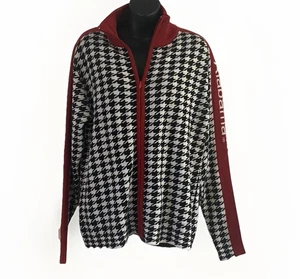 Alabama Emerson Street XL Damen Reißverschluss Pullover purpurrot Roll Tide Fan Wear Cardigan - Bild 1 von 7