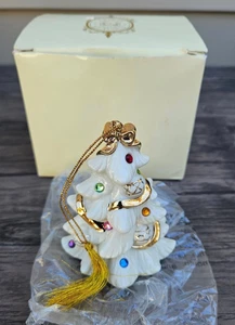 2001 Lenox The Jeweled Christbaumschmuck (NEUE BOX HAT EINIGE GEBRAUCHSSPUREN) Z13 - Bild 1 von 4