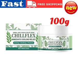 Crema herbal de alivio de articulaciones y músculos 100 g Chillflex alivio de enfriamiento inmediato # - Imagen 1 de 16