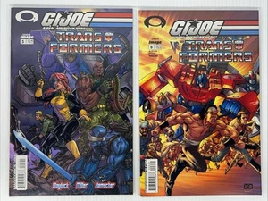 G.I. Joe vs Transformers #5, 6 Vol. 1 Mike Miller Cover Variants Image 2003 NM - Picture 1 of 5