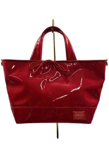 PORTER Handbag PVC RED - Picture 1 of 6
