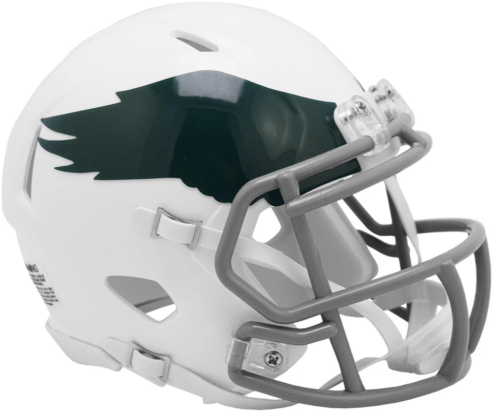 Minicasco Philadelphia Eagles Riddell 1969-1973 velocidad retroceso Foto 1 de 1