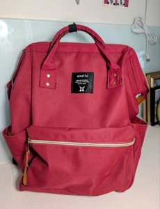 Anello Backpack Cross Bottle Series Backpack Rucksack Wine Colour - Picture 1 of 8