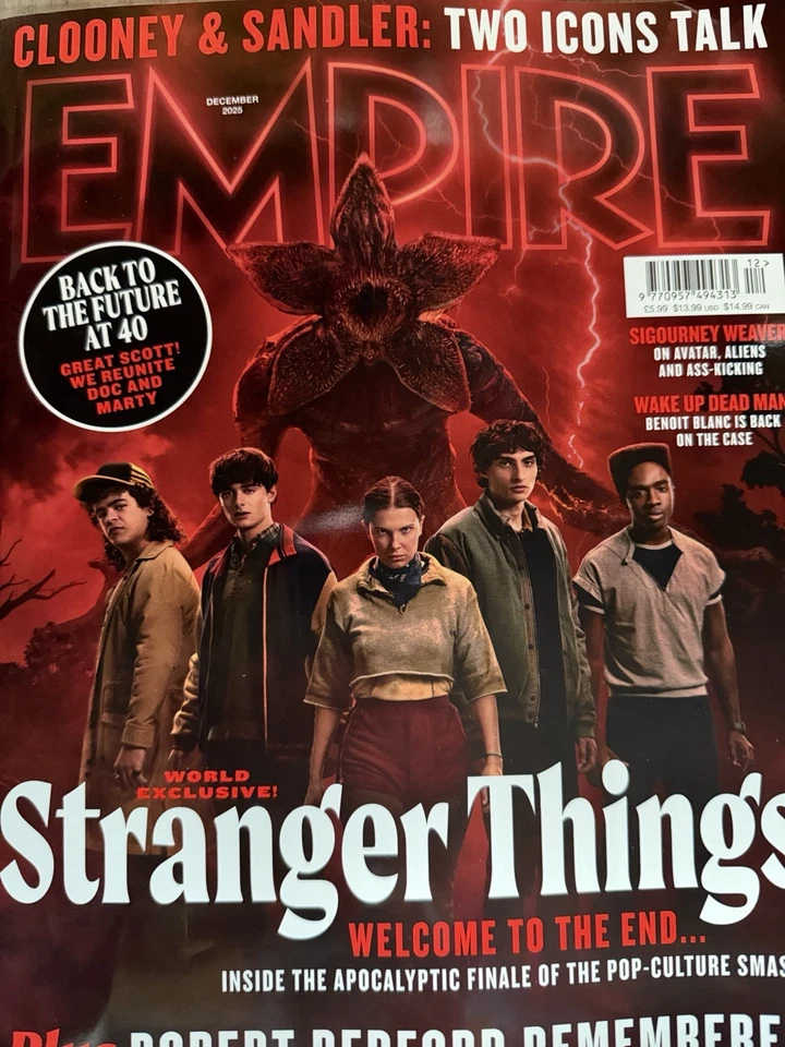 Empire Magazine Running Man Glen Powell Wicked For Good Avatar Oct 2025