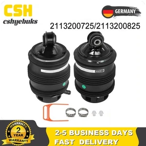 2x Luftfederung 3 Pins für Mercedes E Klasse W211 S211 Luftfeder 2113200725 L+R - Picture 1 of 12