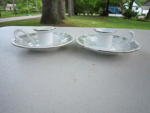 Vintage MIKASA G9059 Set of 2 Candleholders Candle Holders! Montclaire Pattern! - Bild 1 von 7