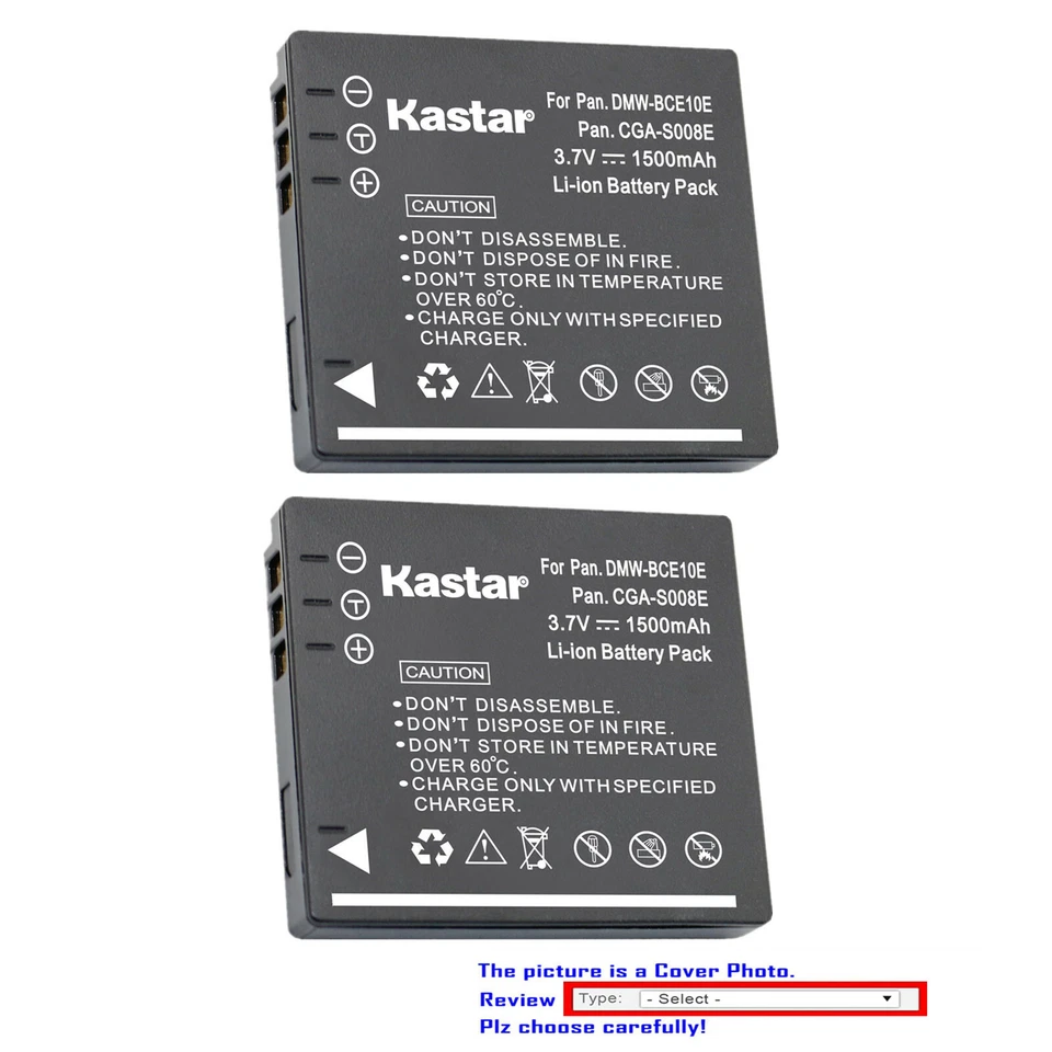 Kastar Replacement Battery Pack for RICOH DB-70 & CX1 CX2 Caplio R6 Caplio R7 - Image 1 of 3