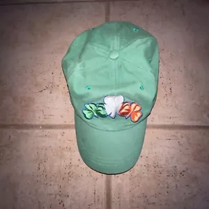 Miller Lite MGD Embroidered Clover Green Baseball Cap Hat Adjustable Star Promo - Picture 1 of 6