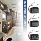 12V Dual USB Port QC3.0+PD3.0 Car Charger Sockets Power Panel.' Outlet D5I7