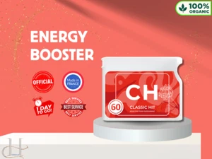 Energy Booster with Spirulina, Guarana, Eleutherococcus - No Stress and Fatigue - Picture 1 of 20