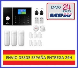 Sistema de Seguridad Alarma Casa Hogar Inalambrico Wifi GSM 4G APP - Imagen 1 de 8