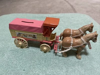  ERTL Diecast Baby's First Bank It's A Girl de 1994 multicolor con llave Foto 1 de 4