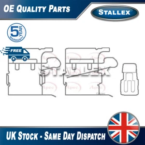 Fits Toyota Auris Yaris RAV4 Mazda 6 Brake Pads Fitting Kit Front Rear Stallex - Picture 1 of 2