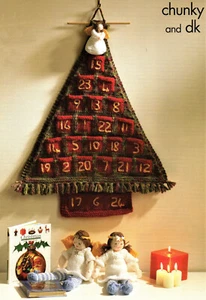 Chunky + DK Adventskalender + Engel LAMINIERT Strickanleitung - Bild 1 von 2