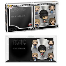 AC DC BACK IN BLACK DELUXE EXCLUSIVE FUNKO POP ALBUMS COVER ROCKS #17 IN HAND