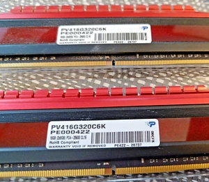 Patriot Viper Steel PVS416G320C6K 2 x 8 GB DDR4 RAM Memory Kit - Afbeelding 1 van 1